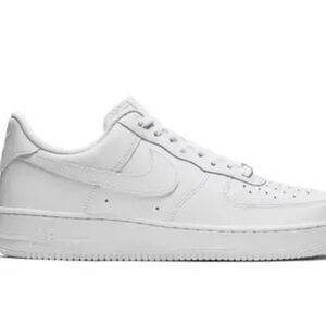 Nike All-White Low-Top Sneakers
